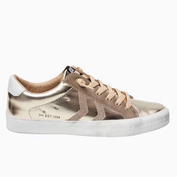 Vintage Havana Shoes - VINTAGE HAVANA• rose gold “babe” low top sneakers